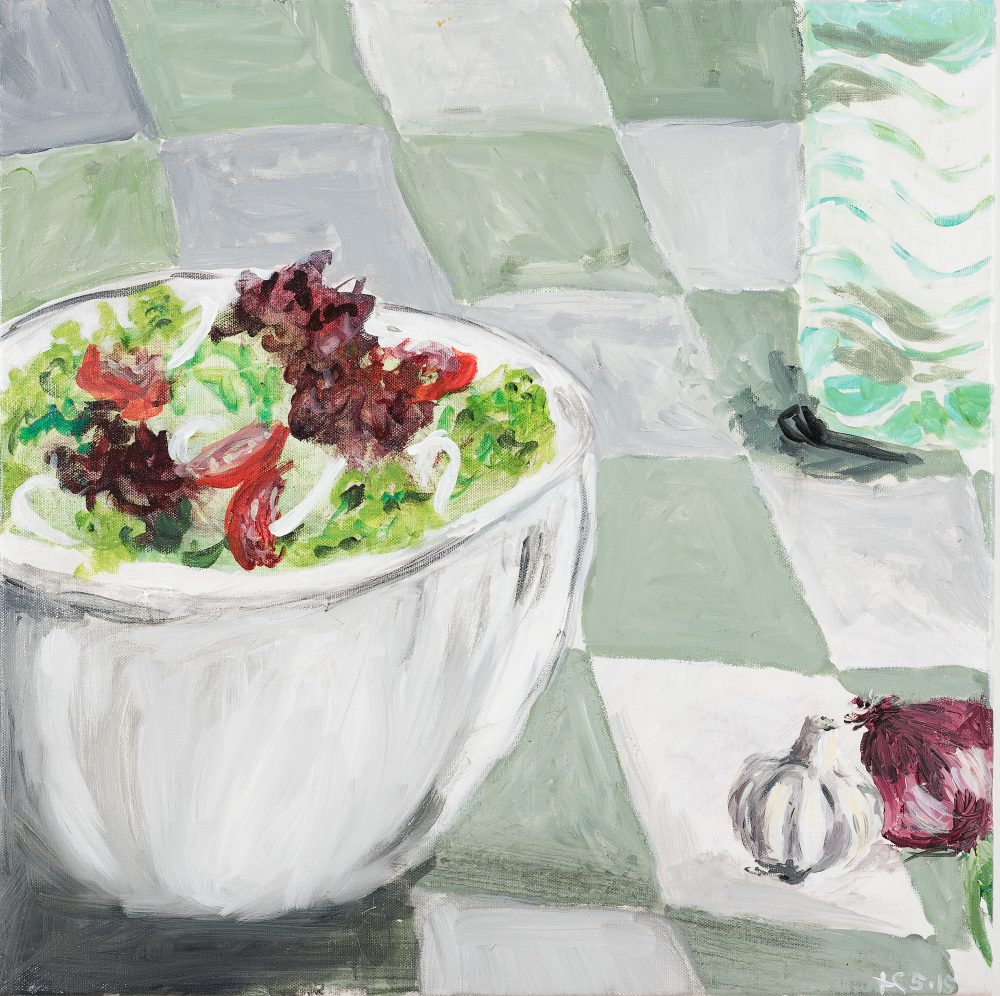 Bottle © Tina Steffens 2015 50x50cm Acryl auf Leinwand #100121