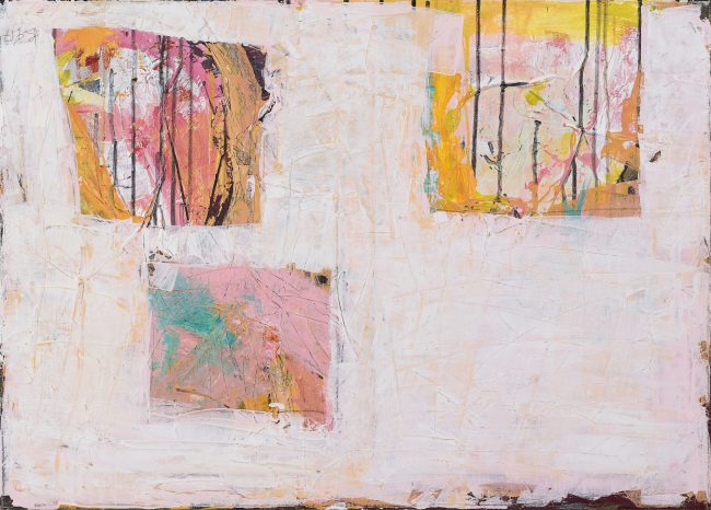 Windows of joy © Tina Steffens 2017 50x70cm Acryl auf Leinwand #100106