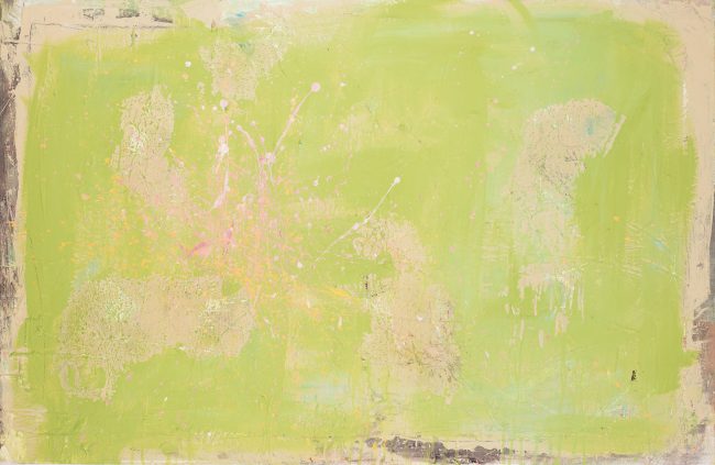 Kirschblüte © Tina Steffens 2017 65x100cm Acryl auf Leinwand #100104