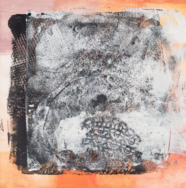 Untitled © Tina Steffens 24 x 24cm Passepartout 40 x 40cm (weiß) Druck Acryl auf Papier #100169