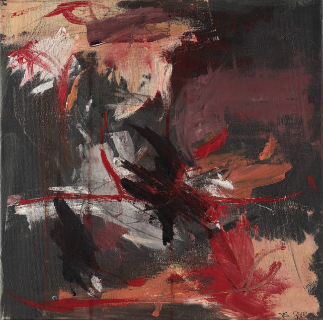 No Titel © Tina Steffens 2018 40 x 40cm Acryl auf Leinwand #100180