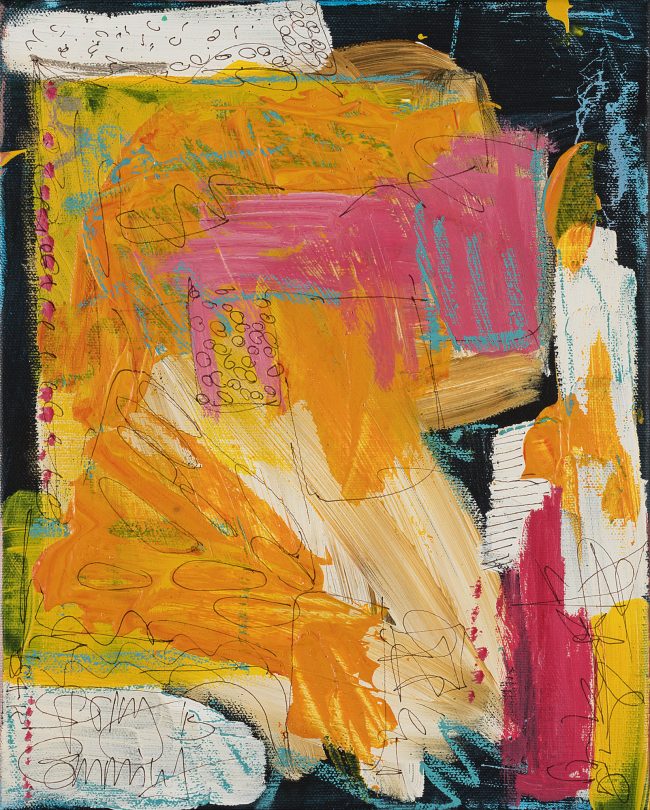 Spring © Tina Steffens 2018 30 x 24cm Acryl auf Leinwand #100183