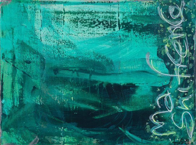 Magnificence © Tina Steffens 2018 30 x 40cm Acryl auf Leinwand #100202