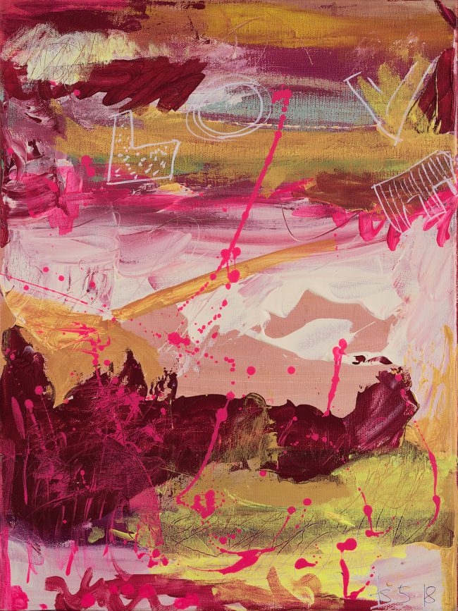 Love © Tina Steffens 2018 40 x 30cm Acryl auf Leinwand #100203