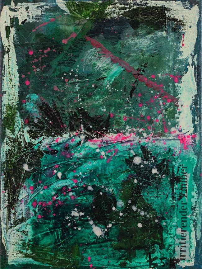 Zauber © Tina Steffens 2018 40 x 30cm Acryl auf Leinwand #100205