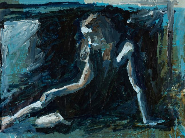 Dark © Tina Steffens 2018 30 x 40cm Acryl auf Papier #100301