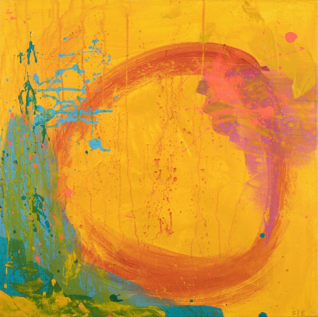 Shift © Tina Steffens 2018 60 x 60cm Acryl auf Leinwand #100304